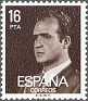 Spain 1980 Juan Carlos I 16 PTA Brown Edifil 2558 Michel SPA 2450. Spain 1980 Edifil 2558 Juan Carlos I. Uploaded by susofe